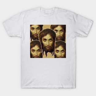 The Holy Face of Jesus Christ on the Via Sacra da Santa Veronica T-Shirt